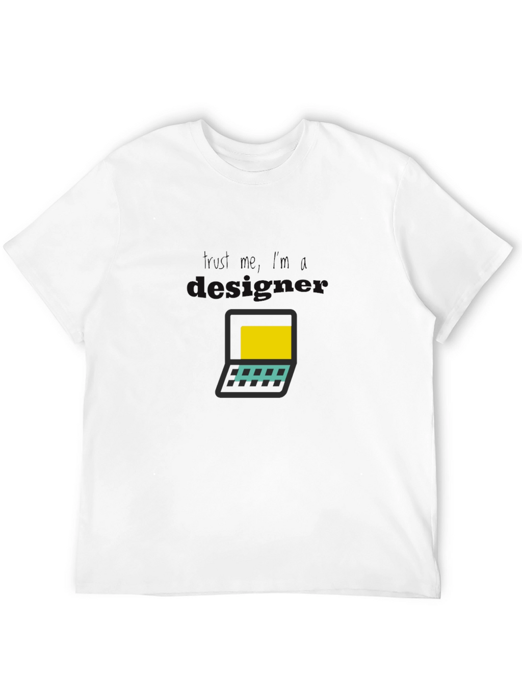 Laptop Graphic Tee - Techie Casual Style