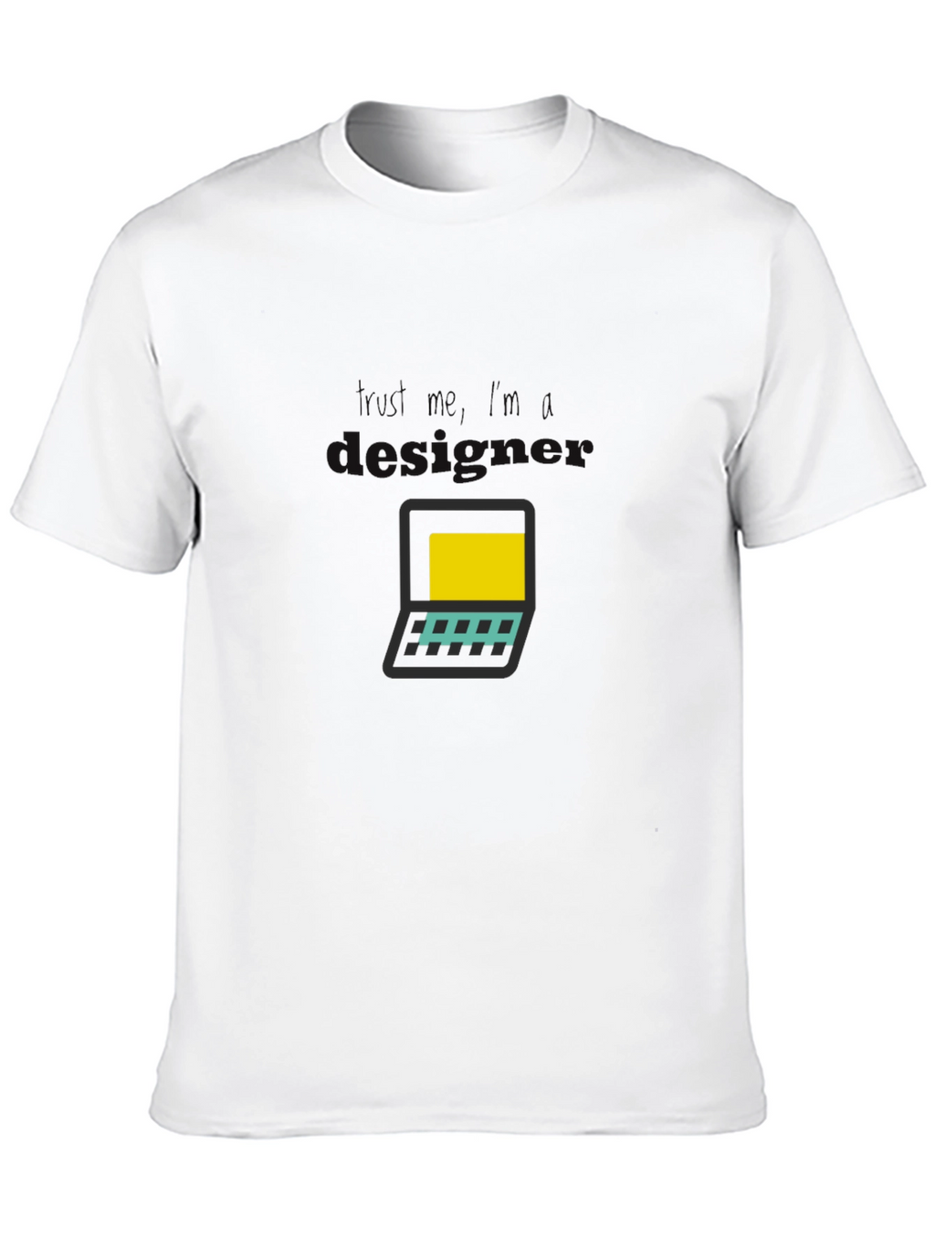 Laptop Graphic Tee - Techie Casual Style