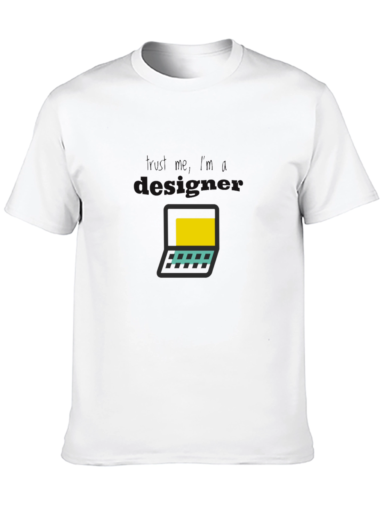 Laptop Graphic Tee - Techie Casual Style