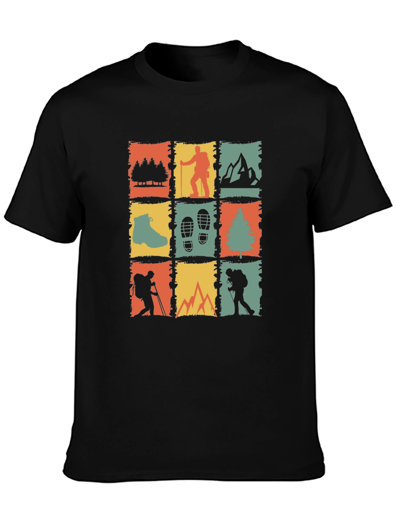 Hiking Adventure T-Shirt - Retro Outdoor Design