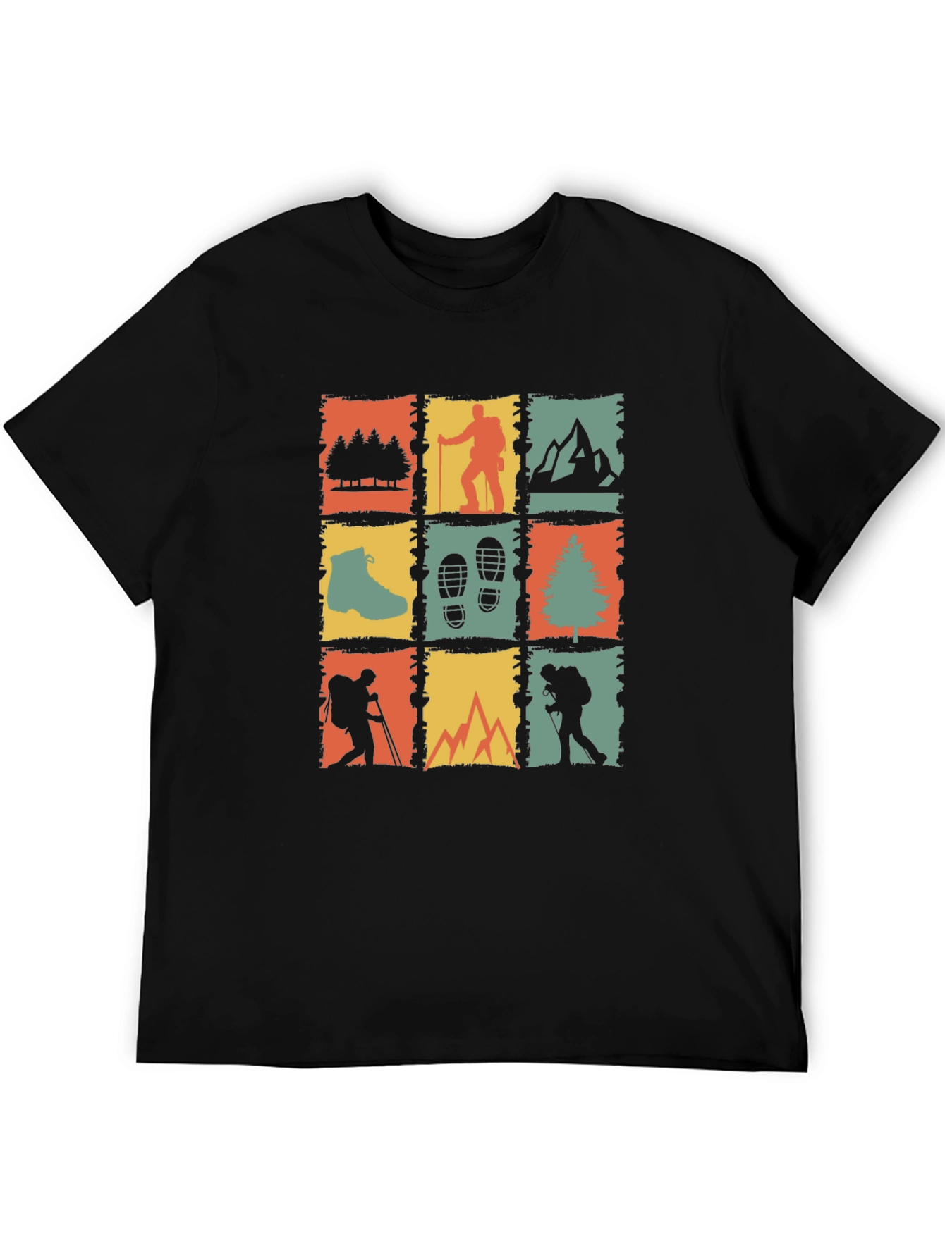 Hiking Adventure T-Shirt - Retro Outdoor Design