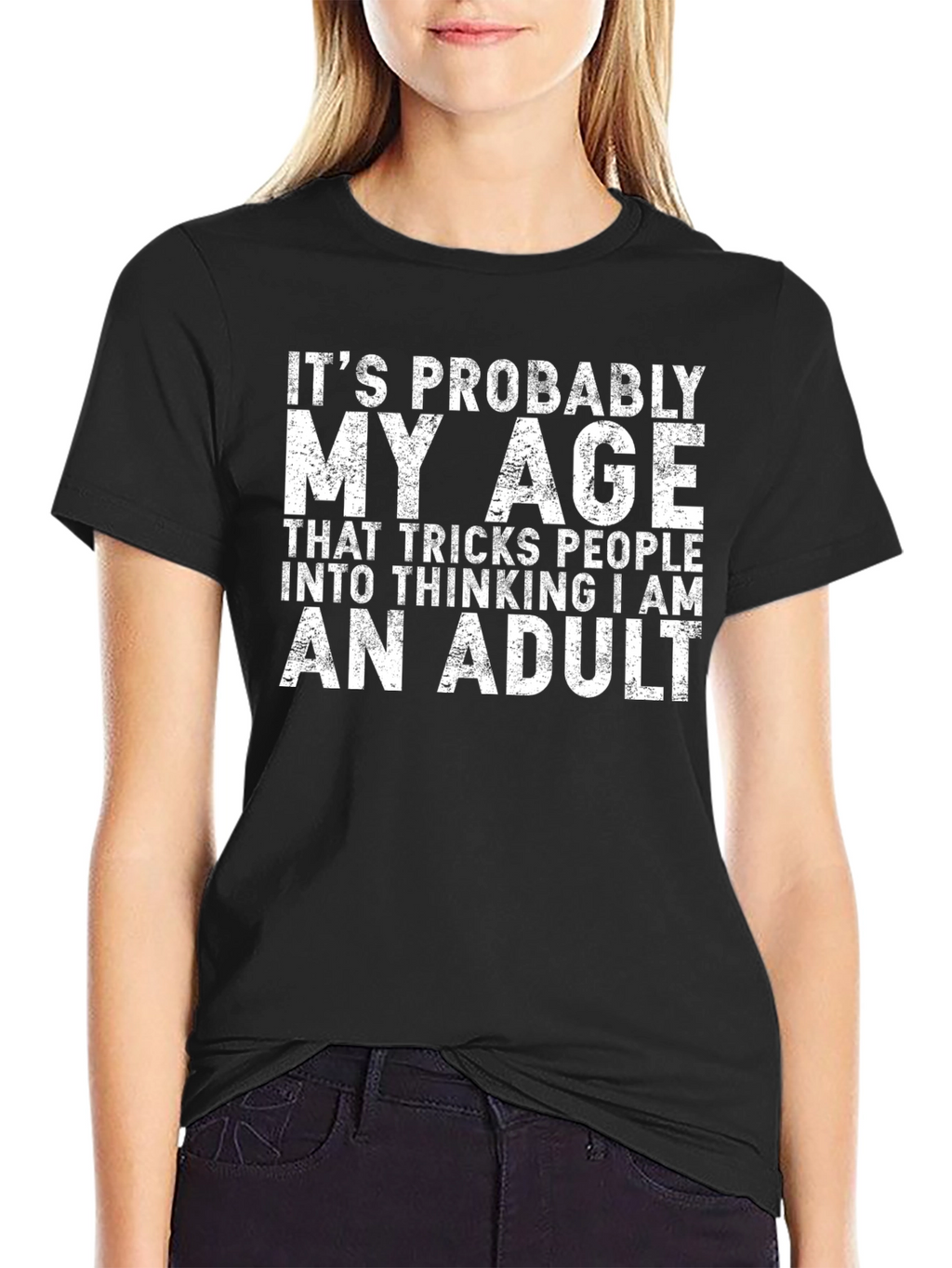 Funny Age Adult T-Shirt
