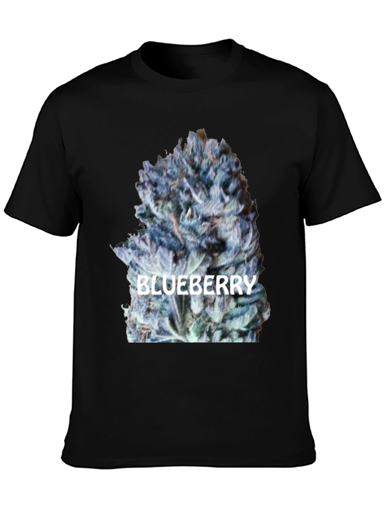 Blueberry Bud Graphic T-Shirt - Premium Cotton Tee