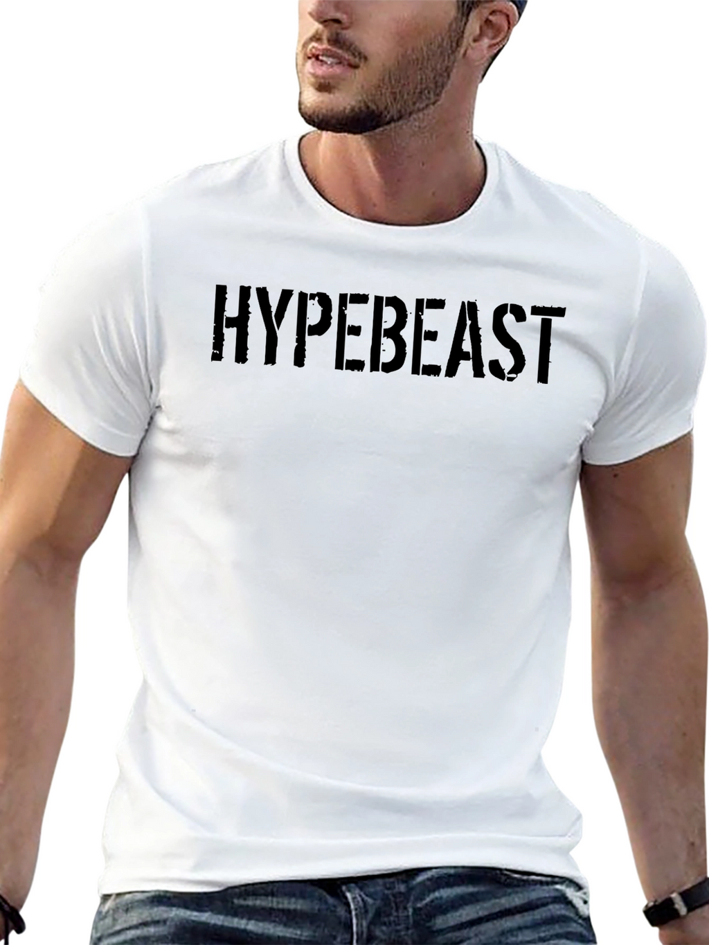 Hypebeast Graphic Tee - Black Fashion T-Shirt