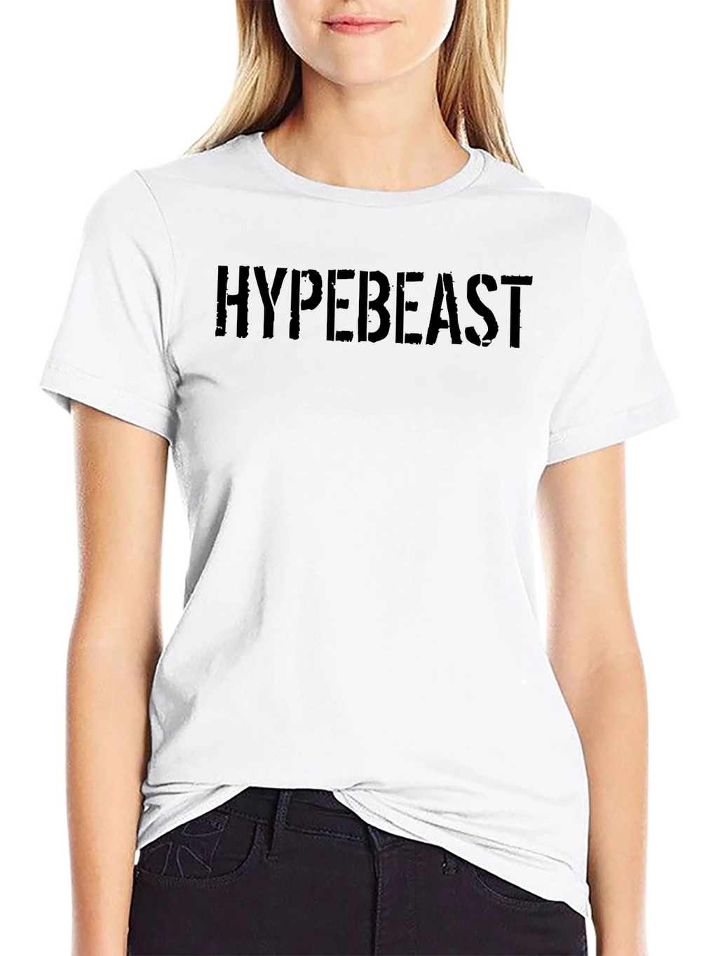 Hypebeast Graphic Tee - Black Fashion T-Shirt