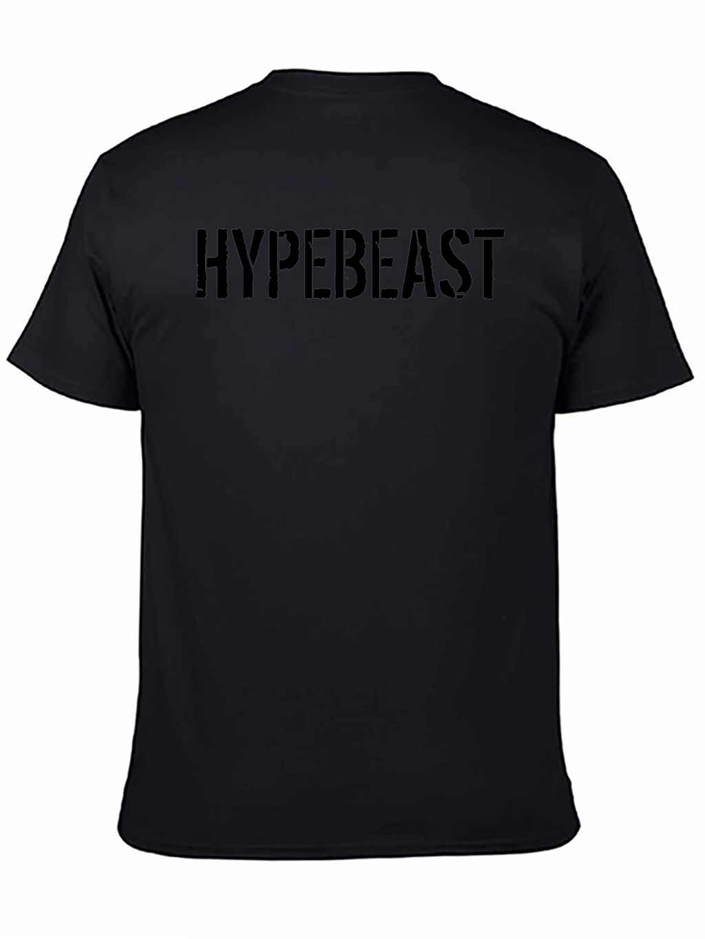 Hypebeast Graphic Tee - Black Fashion T-Shirt