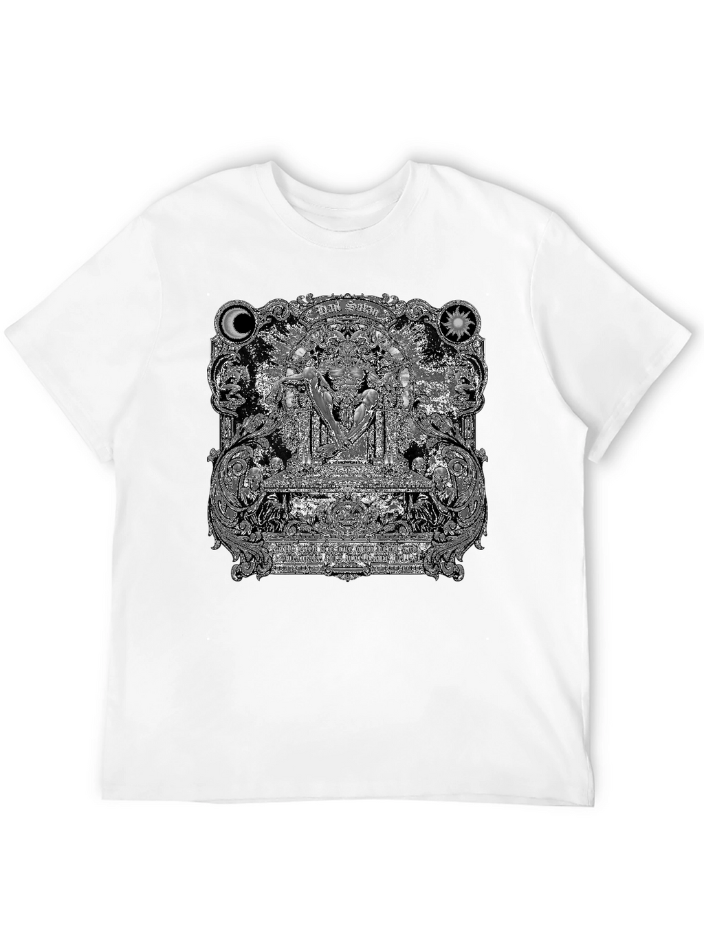 Dark Satan Graphic Print T-Shirt