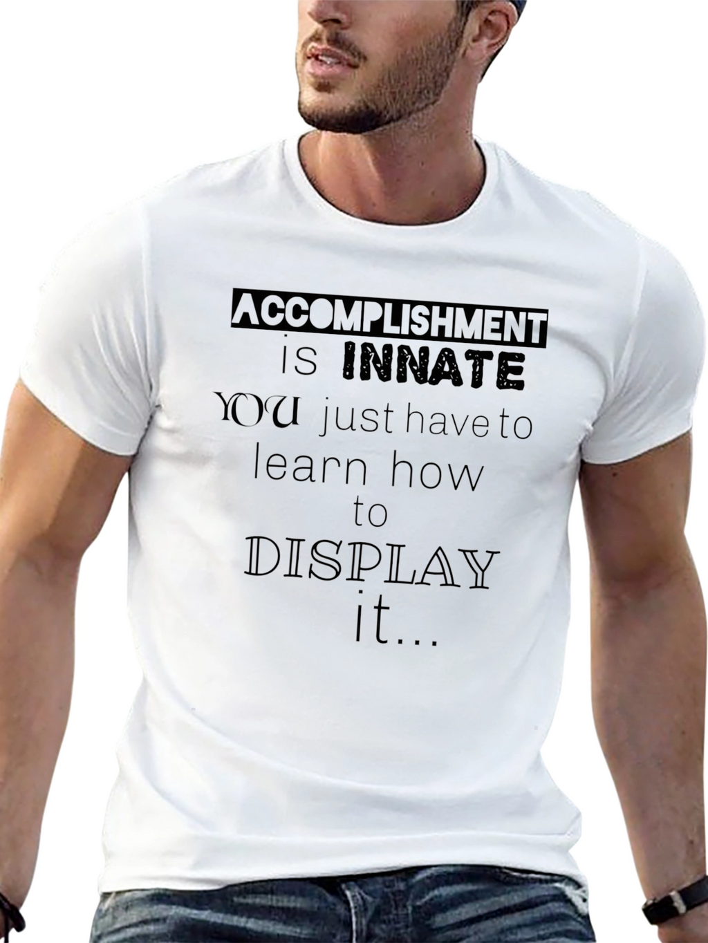 Innate Accomplishment Graphic Tee - Motivational Design