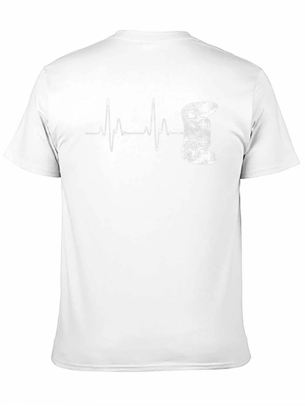 Gamer Heartbeat Black T-Shirt