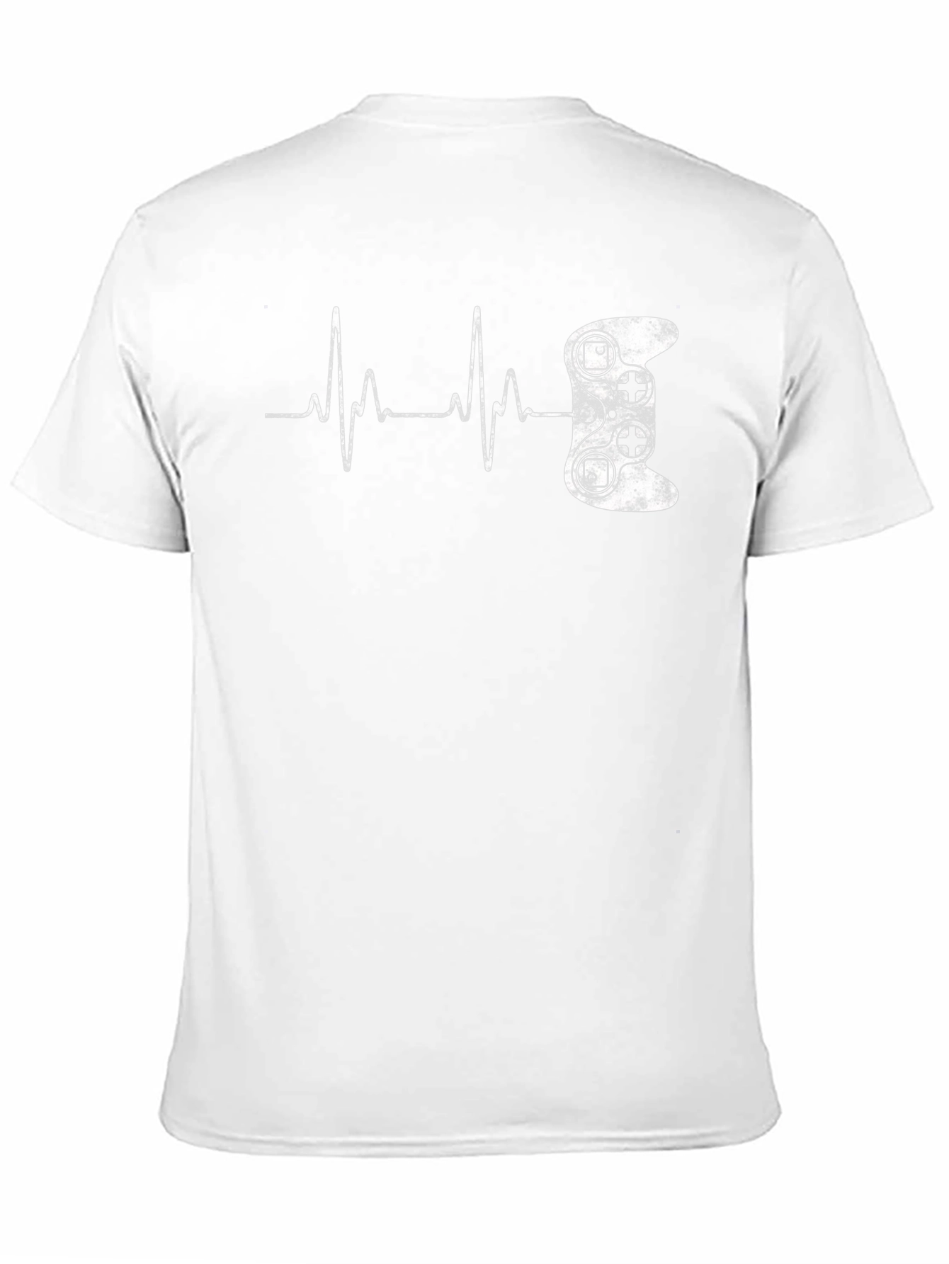 Gamer Heartbeat Black T-Shirt