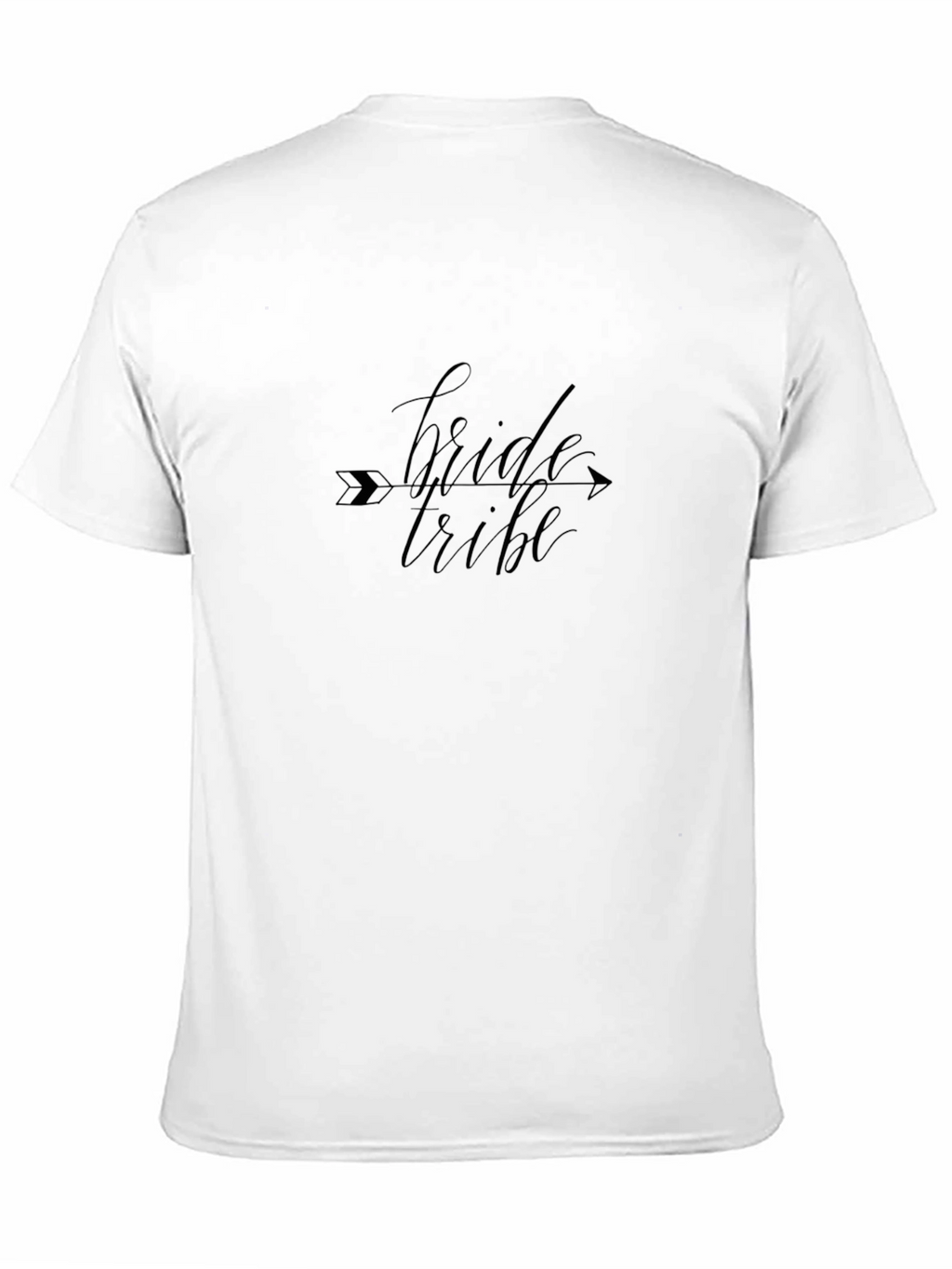 Bride Tribe T-Shirt - Arrow Design Black
