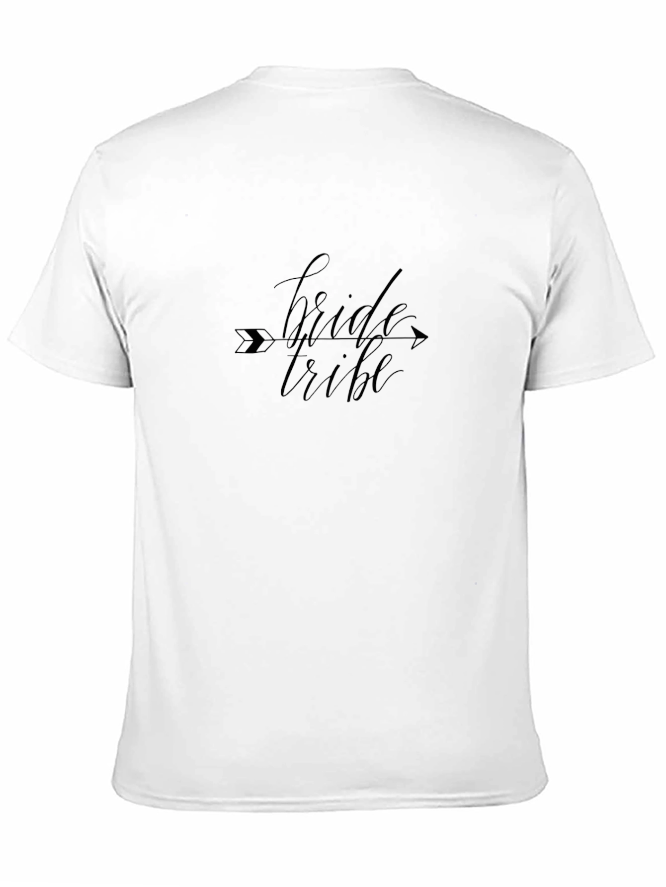 Bride Tribe T-Shirt - Arrow Design Black