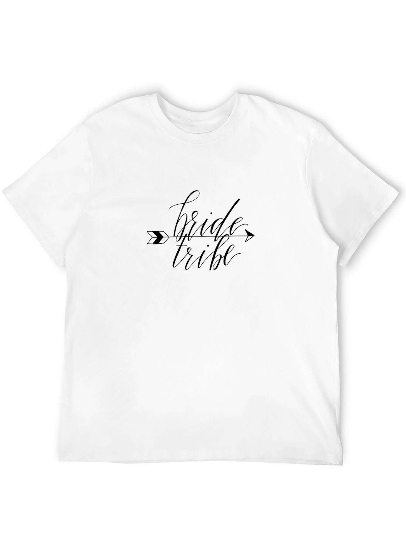 Bride Tribe T-Shirt - Arrow Design Black