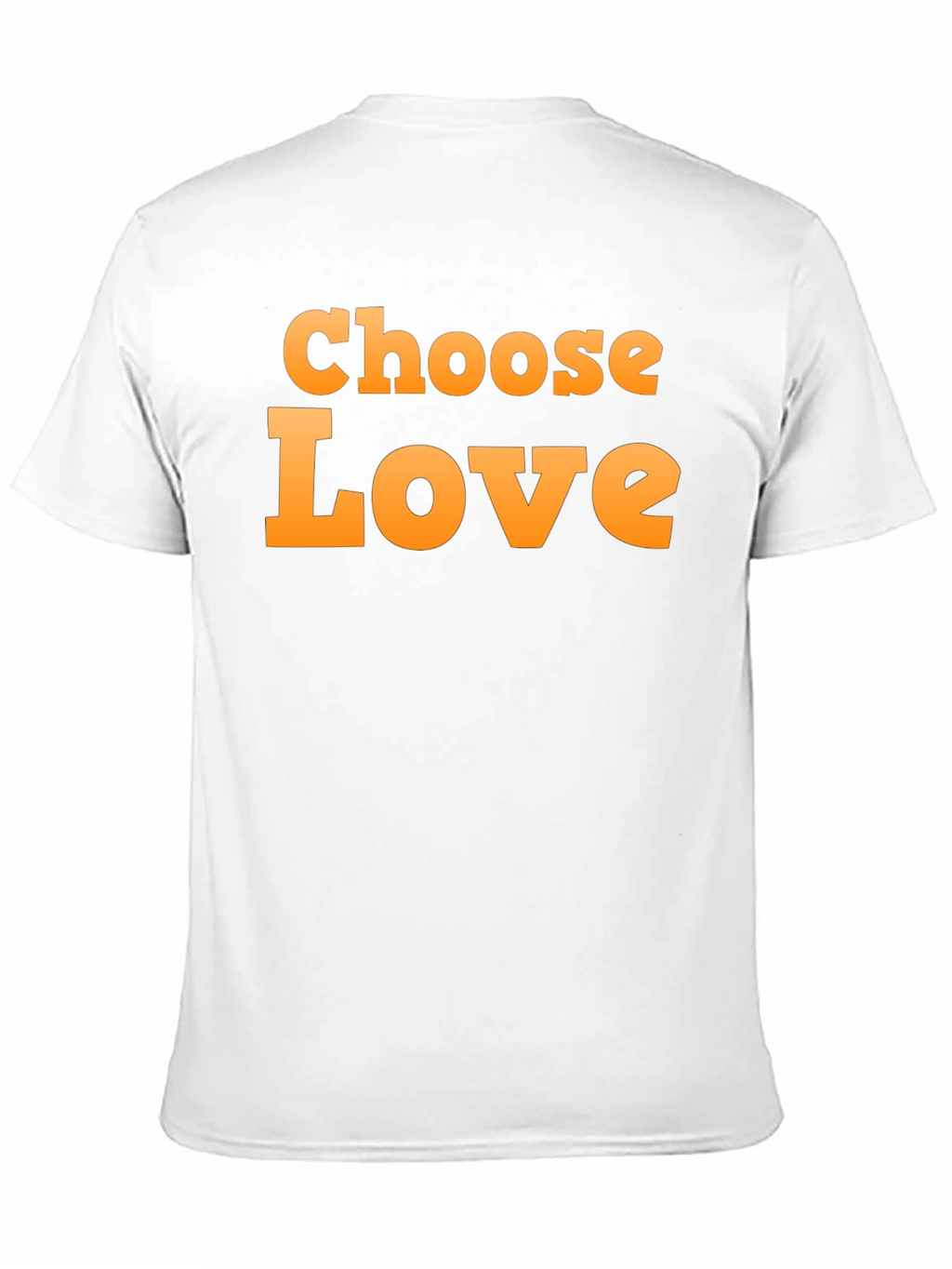 Choose Love Graphic Black T-Shirt