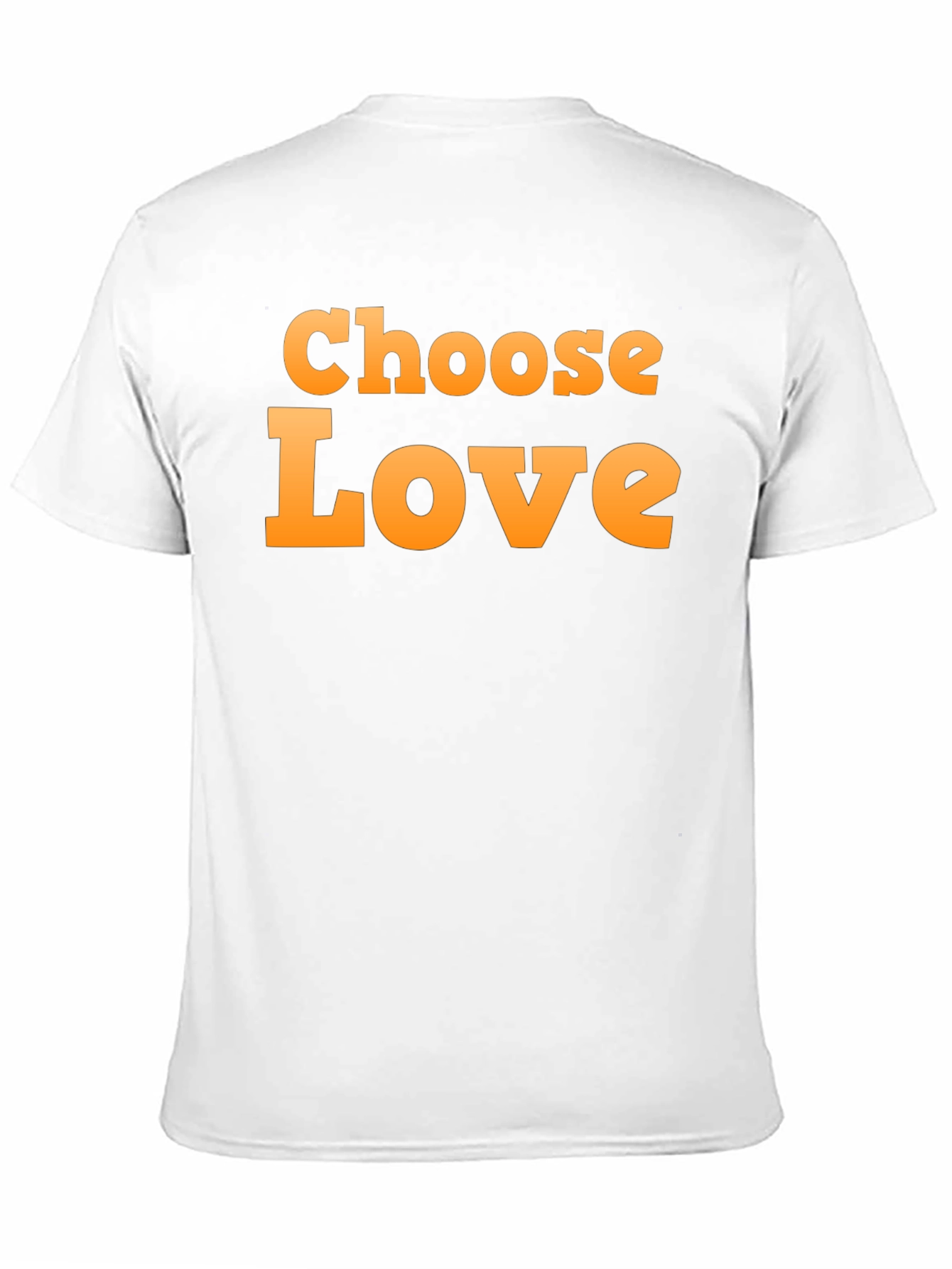 Choose Love Graphic Black T-Shirt