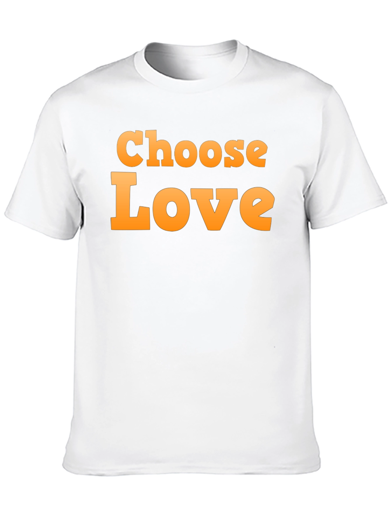 Choose Love Graphic Black T-Shirt
