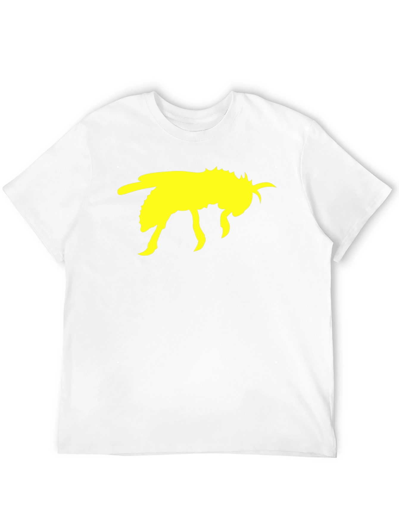 Black T-Shirt with Yellow Bee Graphic