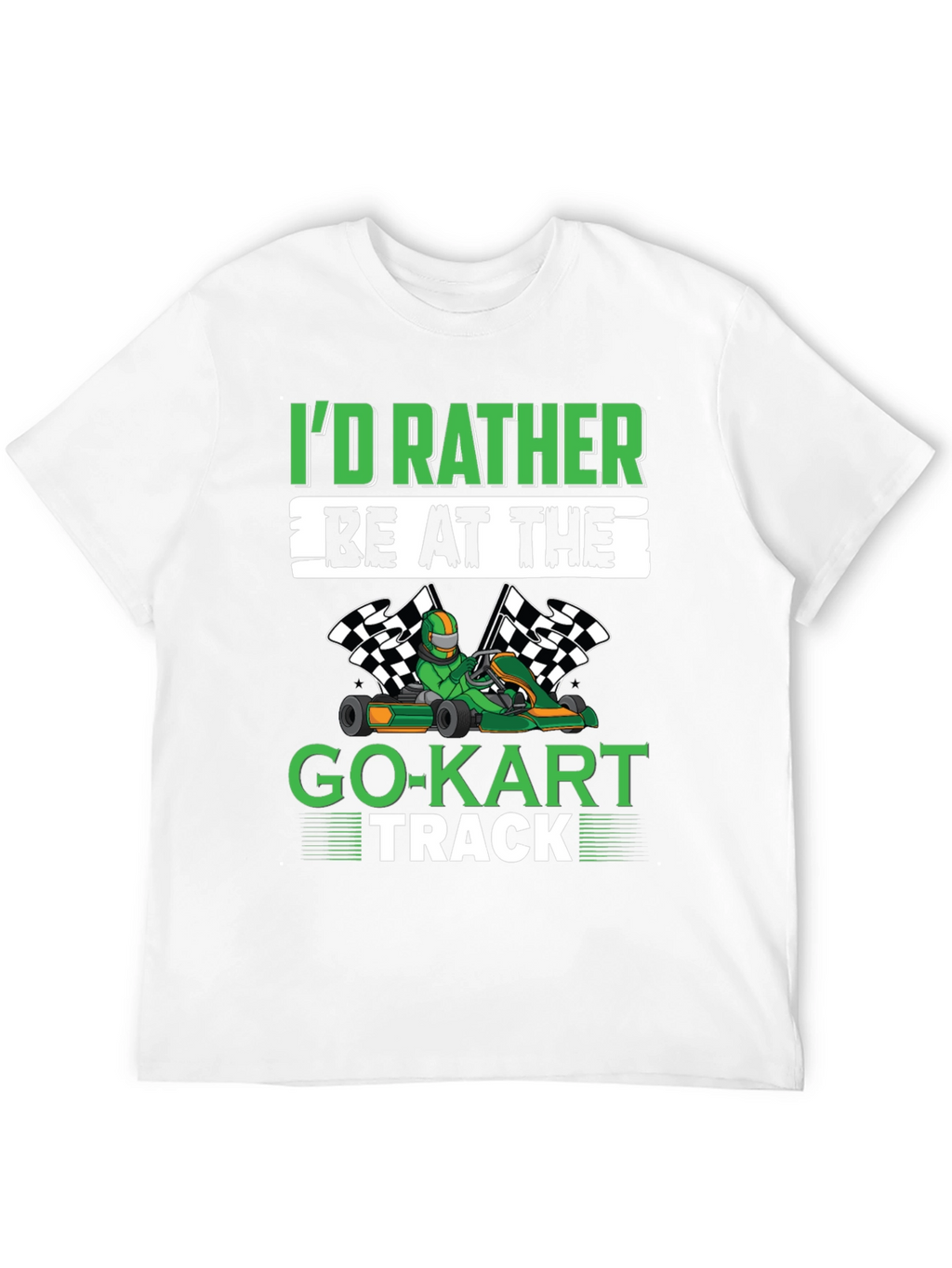 Go-Kart Track T-Shirt Racing Fan Apparel