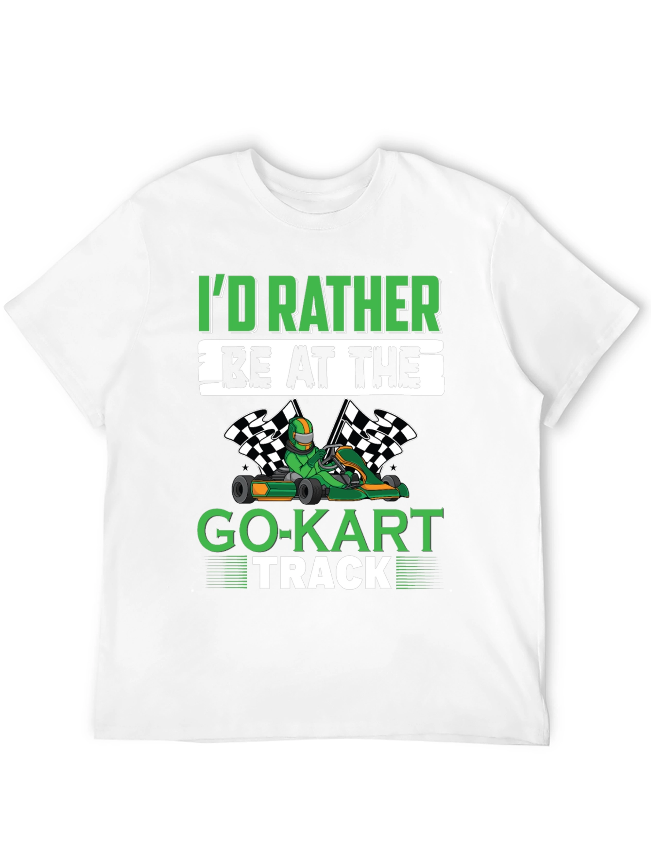 Go-Kart Track T-Shirt Racing Fan Apparel
