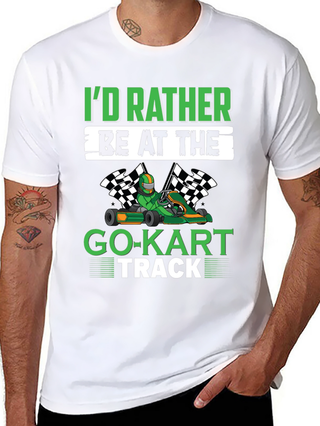 Go-Kart Track T-Shirt Racing Fan Apparel