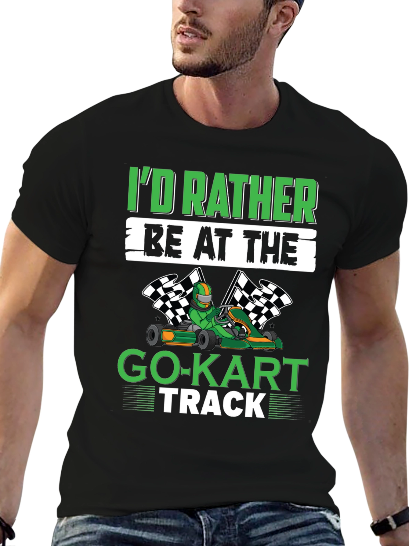 Go-Kart Track T-Shirt Racing Fan Apparel