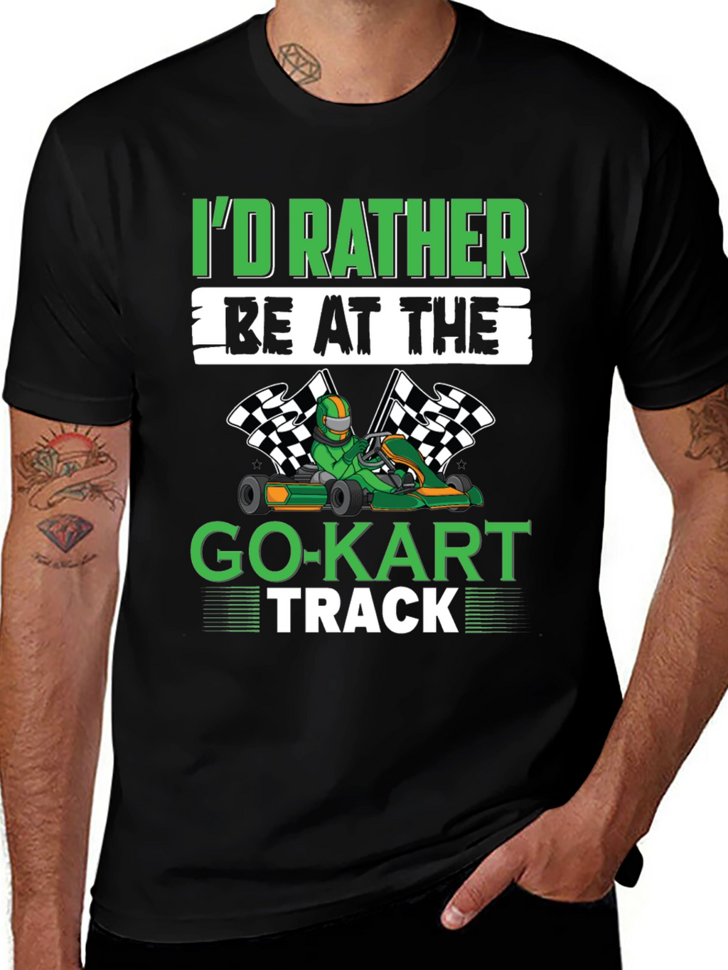 Go-Kart Track T-Shirt Racing Fan Apparel