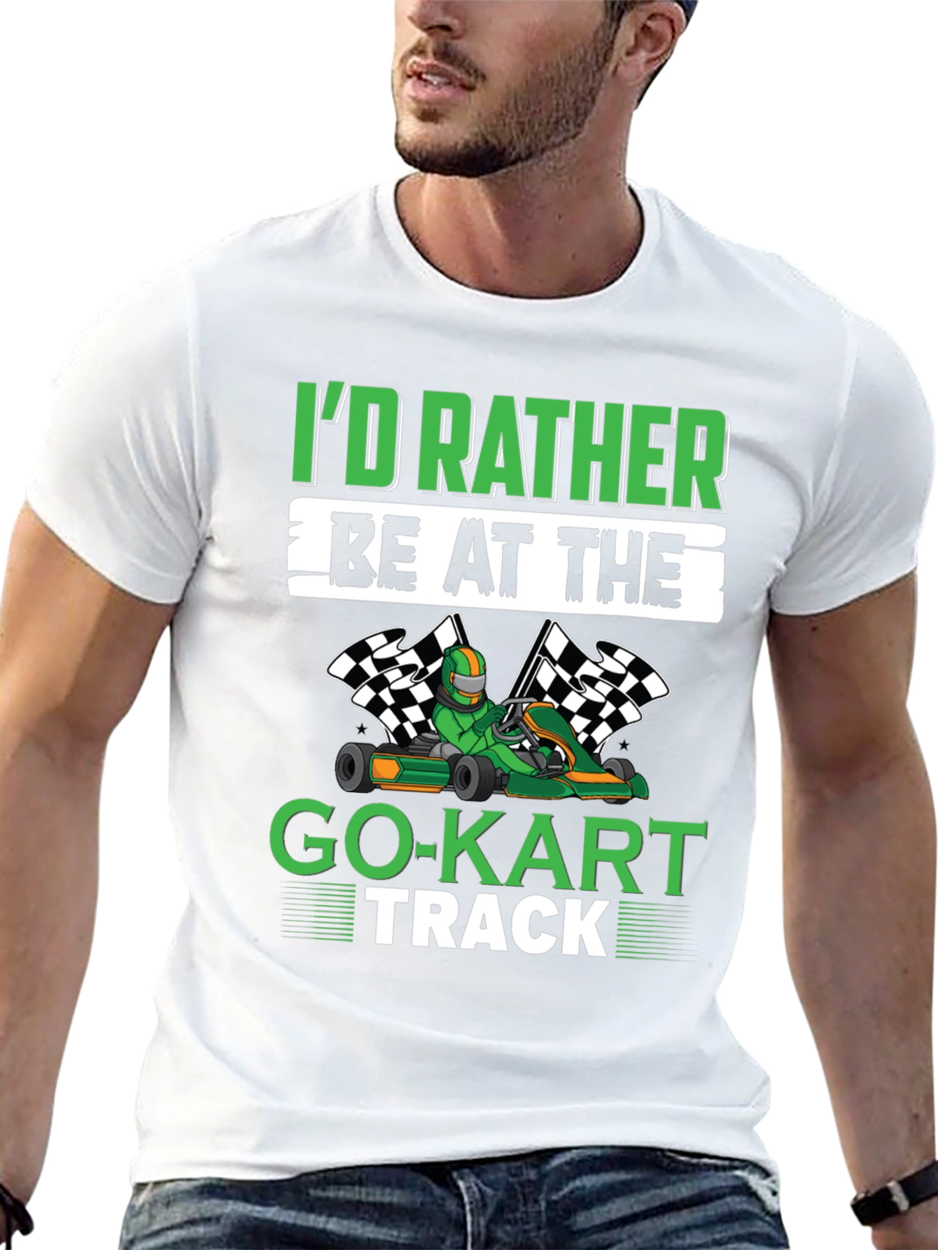Go-Kart Track T-Shirt Racing Fan Apparel