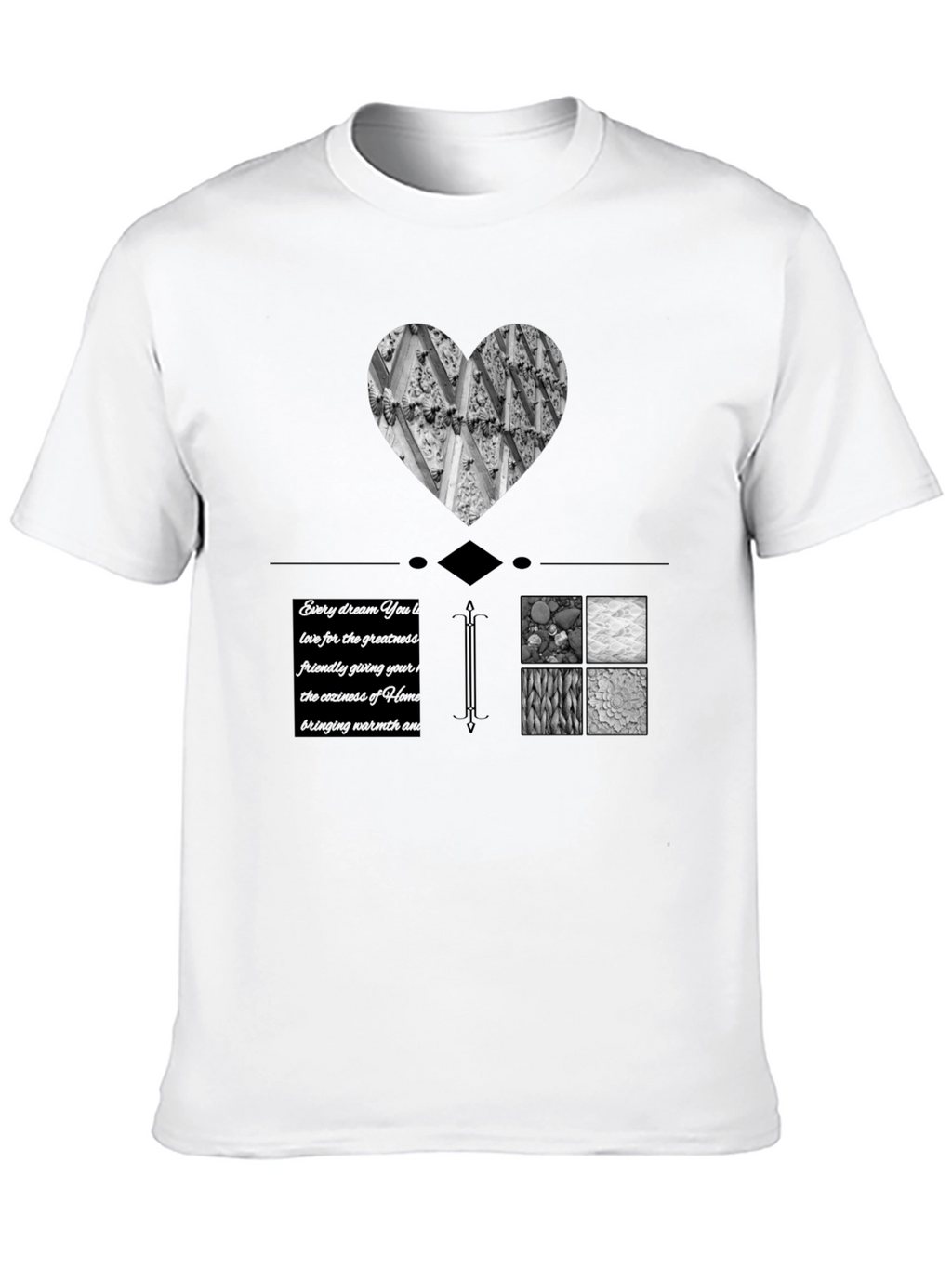 Heart & Home Graphic T-Shirt
