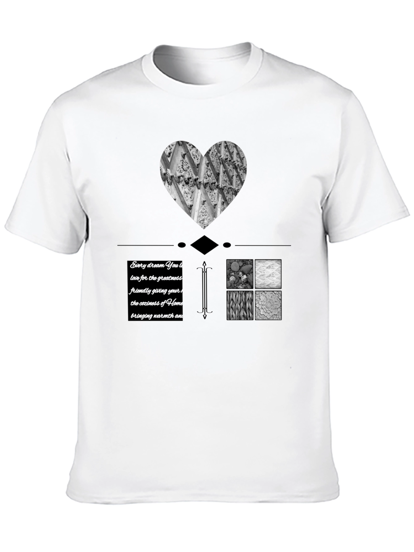 Heart & Home Graphic T-Shirt