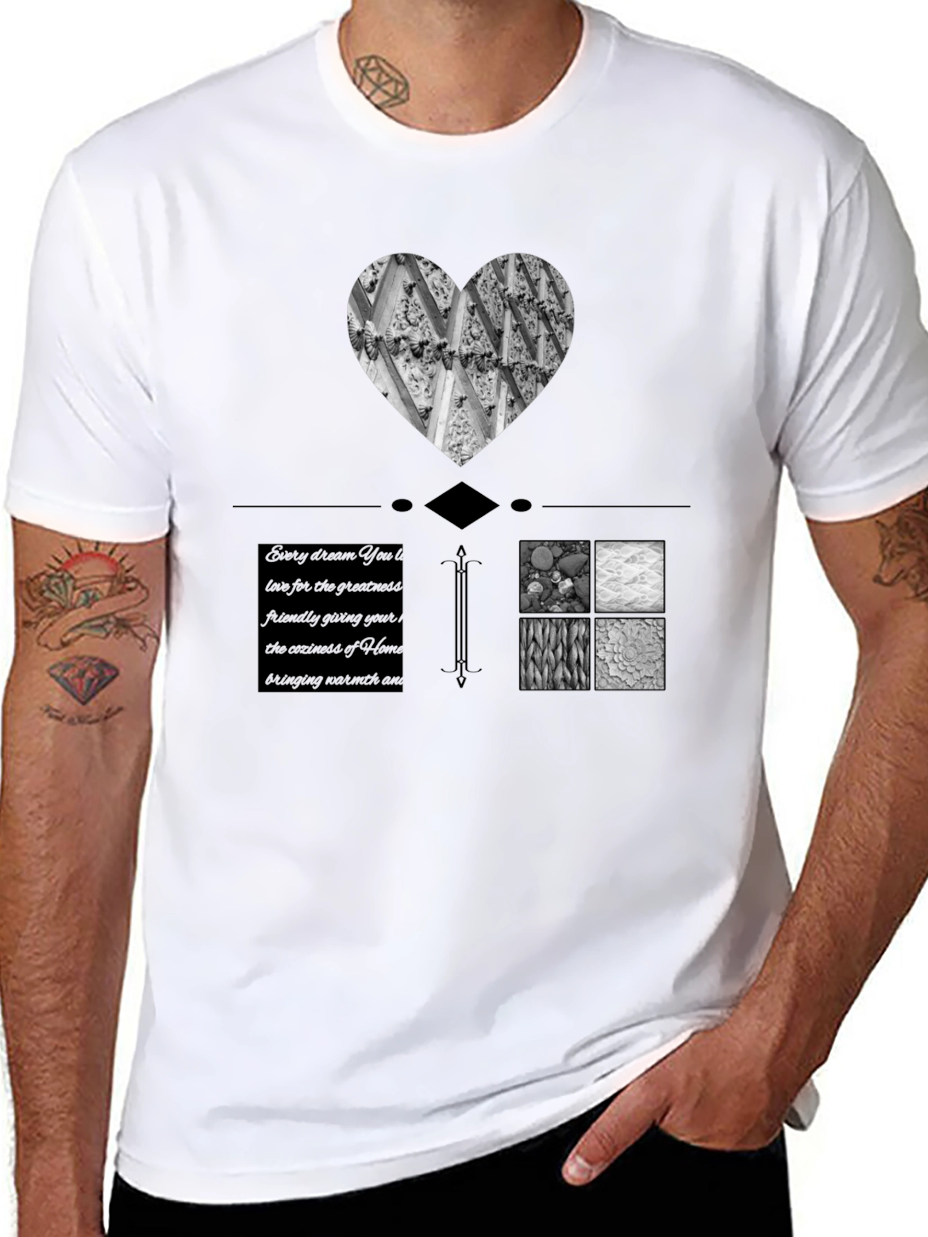 Heart & Home Graphic T-Shirt
