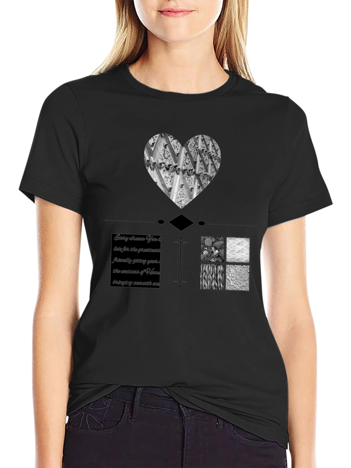 Heart & Home Graphic T-Shirt