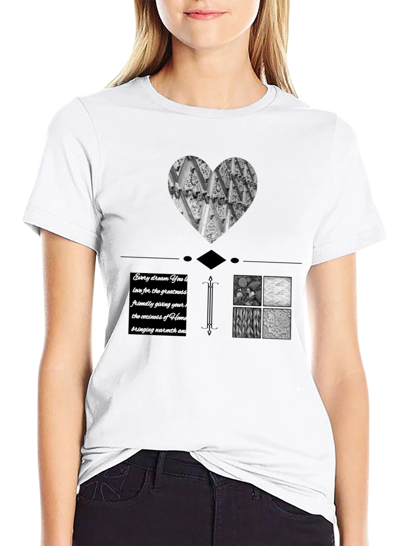 Heart & Home Graphic T-Shirt