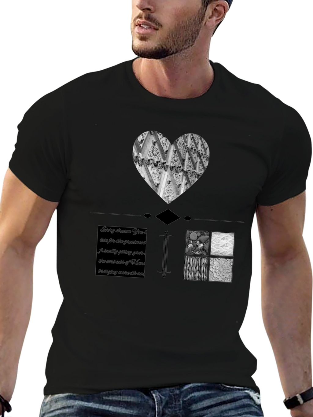 Heart & Home Graphic T-Shirt