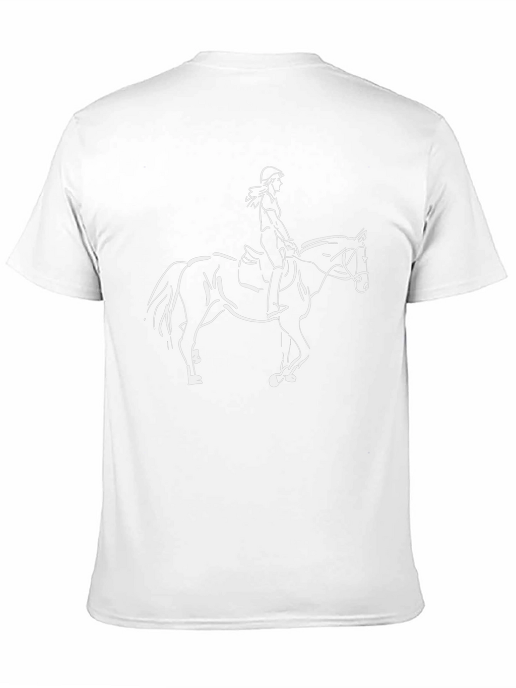 Equestrian Horse Riding Graphic Tee