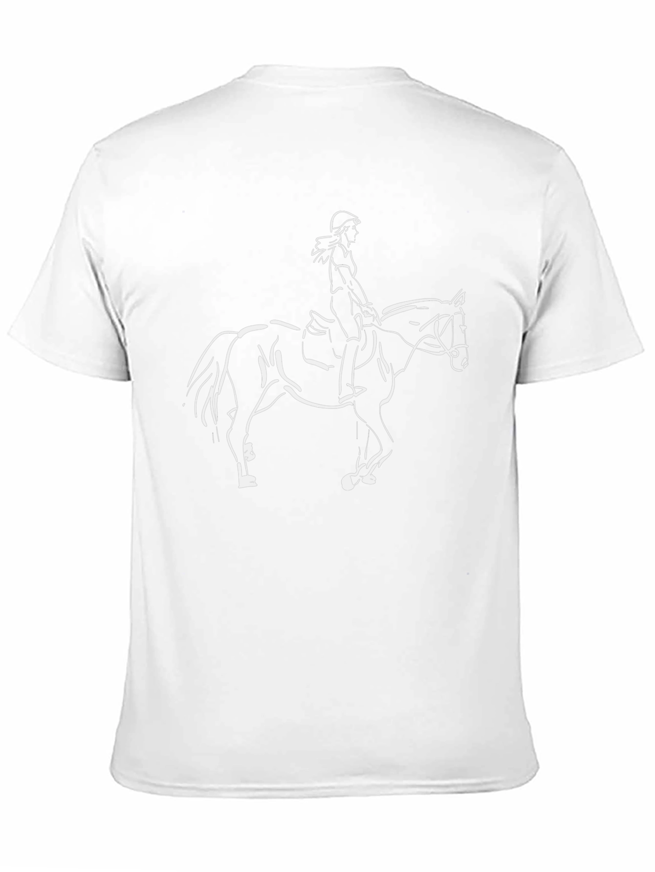 Equestrian Horse Riding Graphic Tee