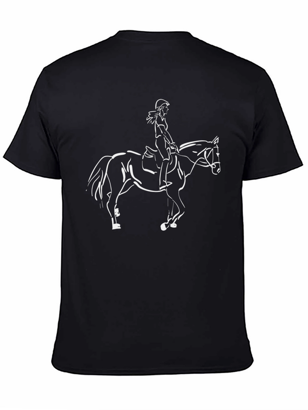 Equestrian Horse Riding Graphic Tee