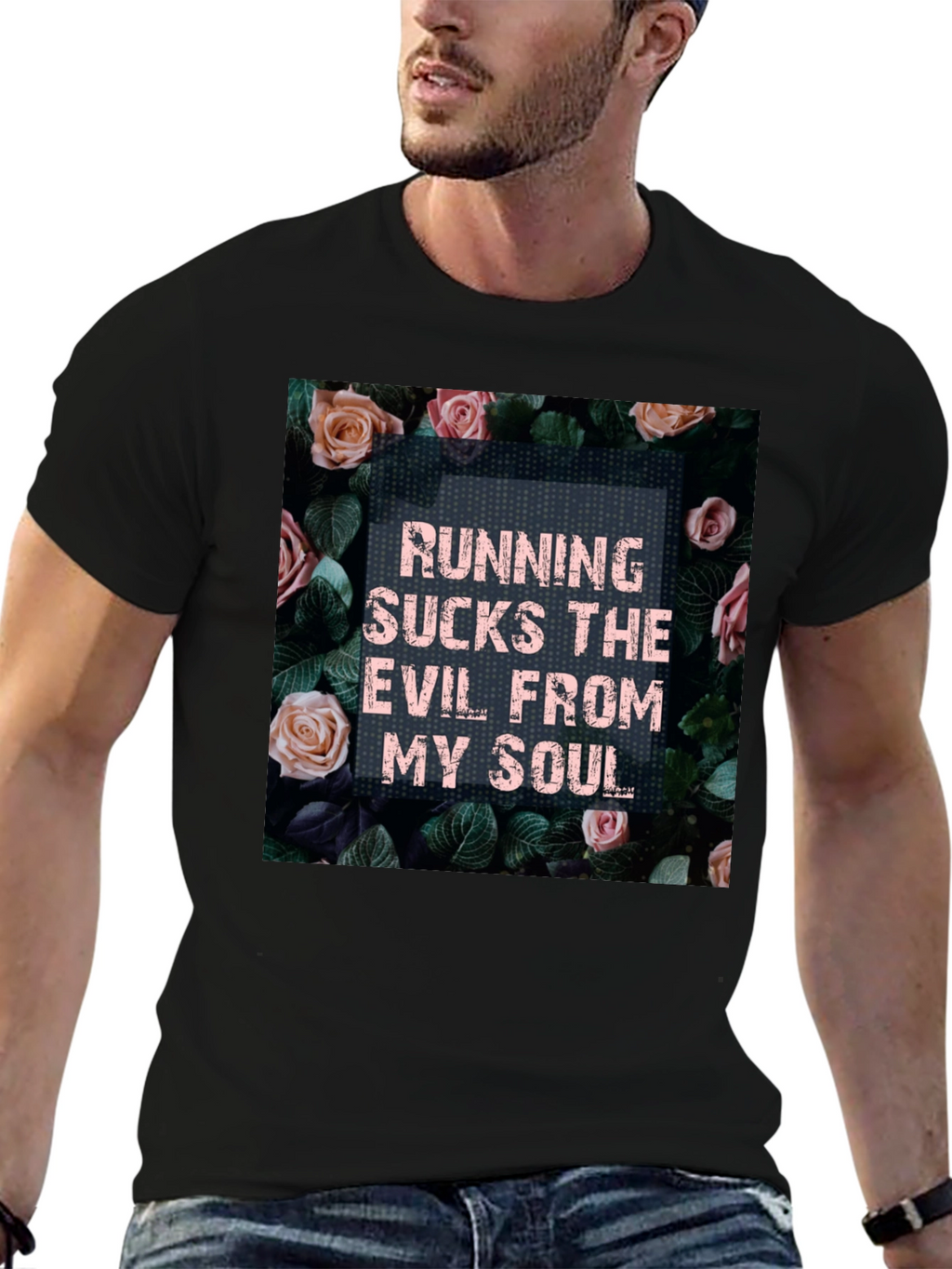 Floral Running Sucks T-Shirt