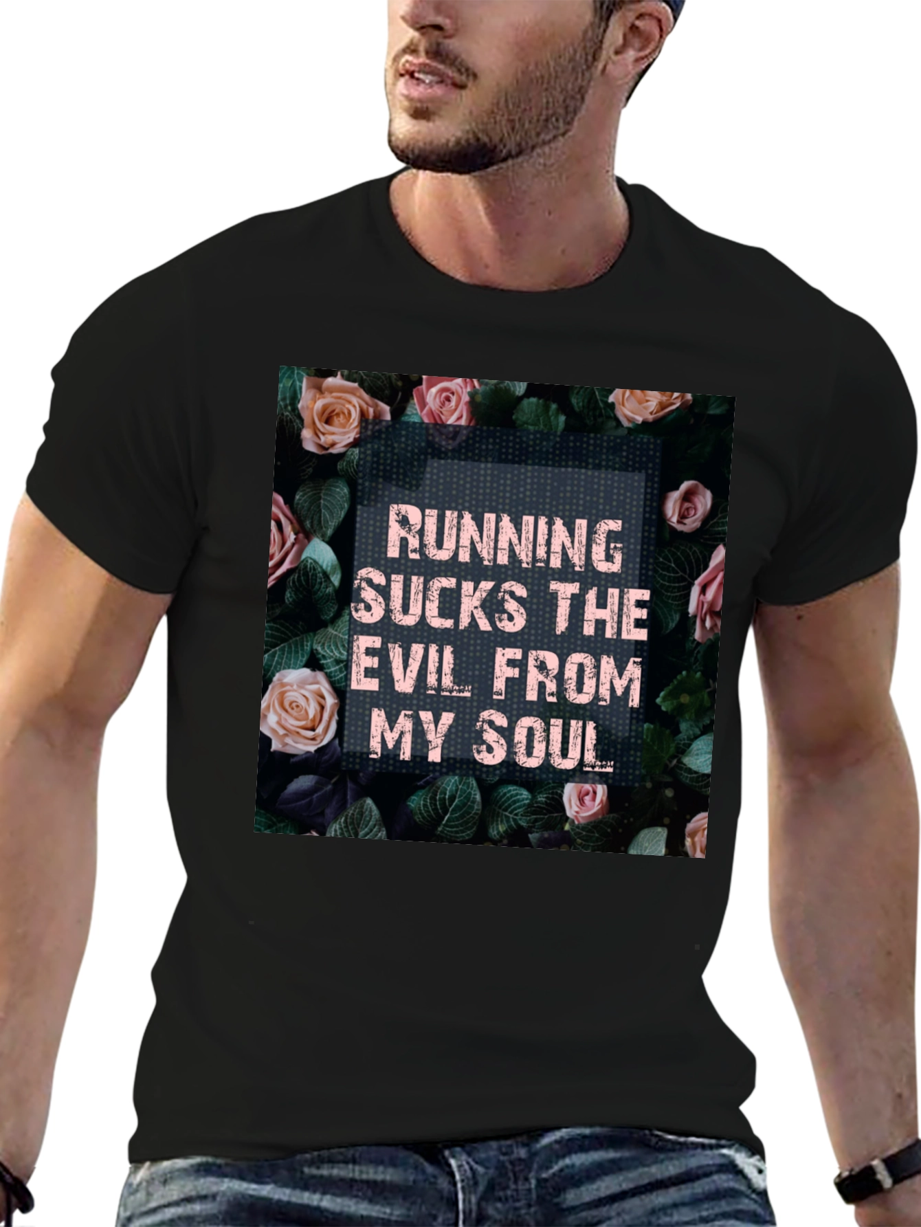 Floral Running Sucks T-Shirt
