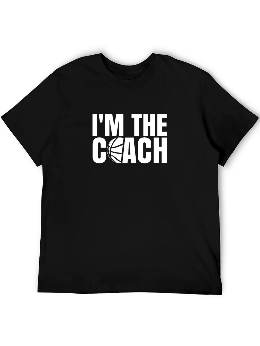 Im The Coach Basketball Graphic T-Shirt