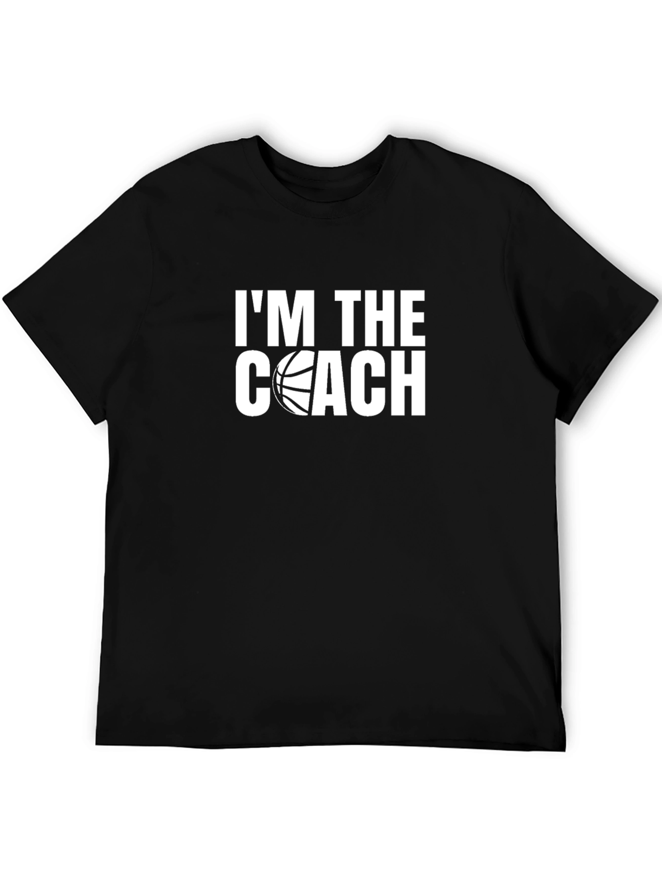 Im The Coach Basketball Graphic T-Shirt