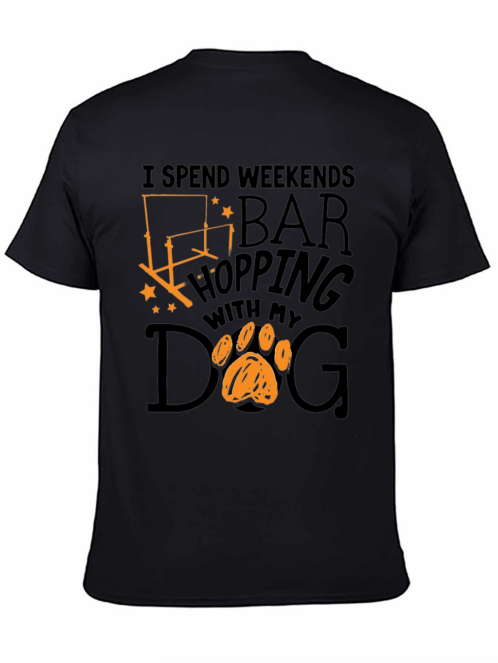 Bar Hopping Dog T-Shirt