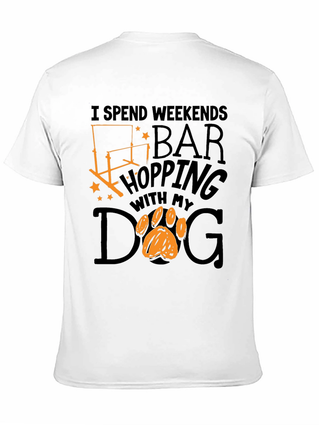 Bar Hopping Dog T-Shirt