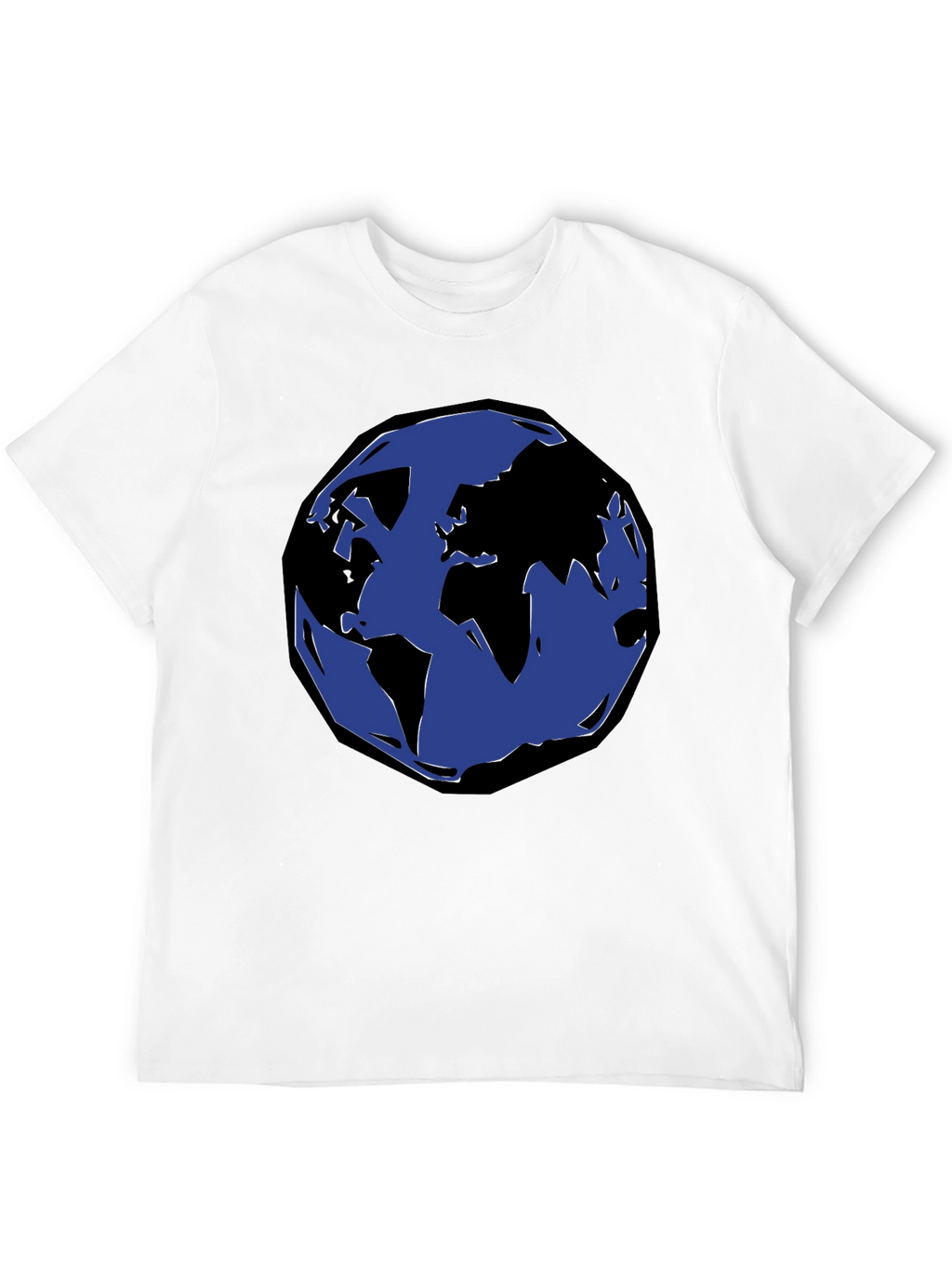 Earth Graphic Black T-Shirt