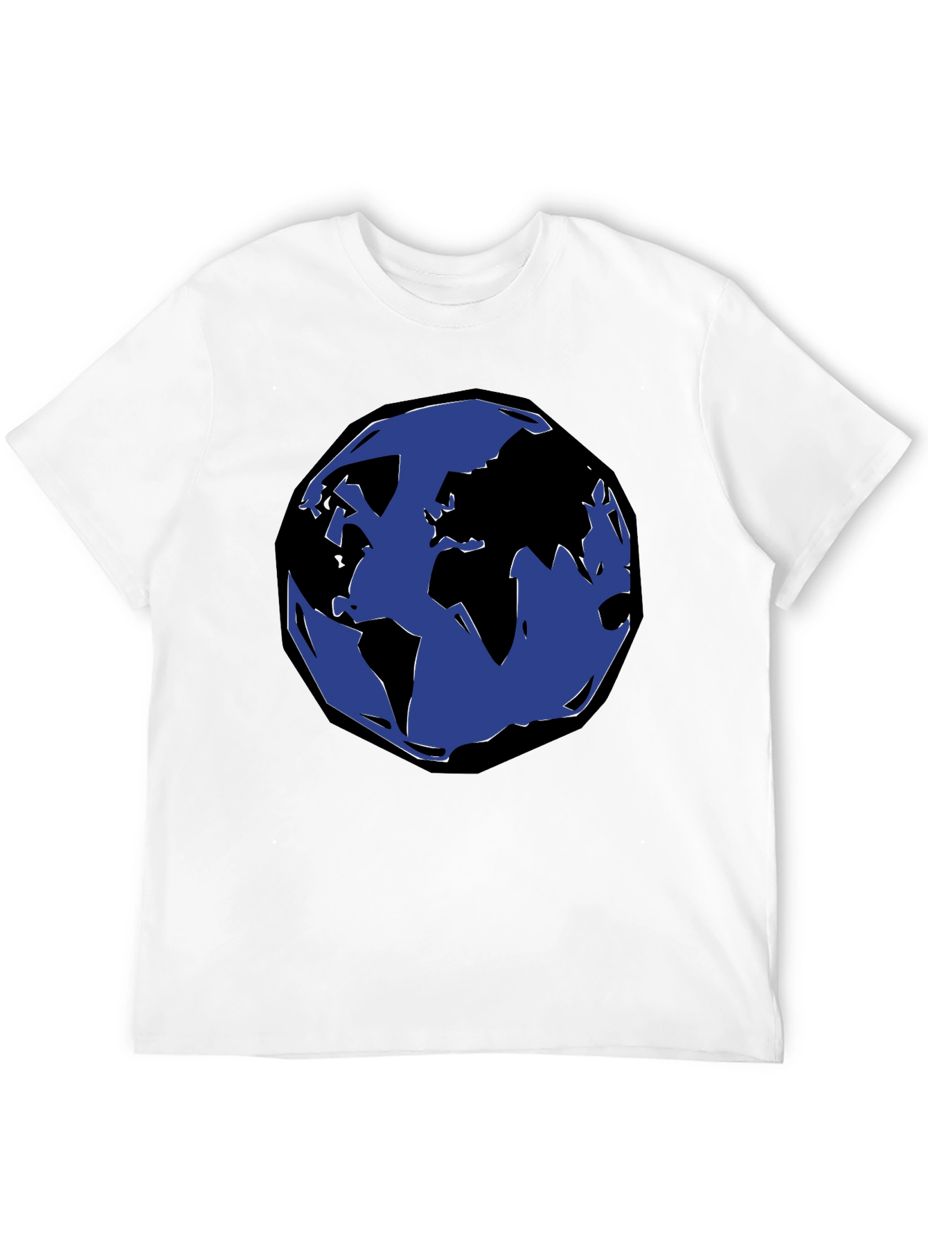 Earth Graphic Black T-Shirt