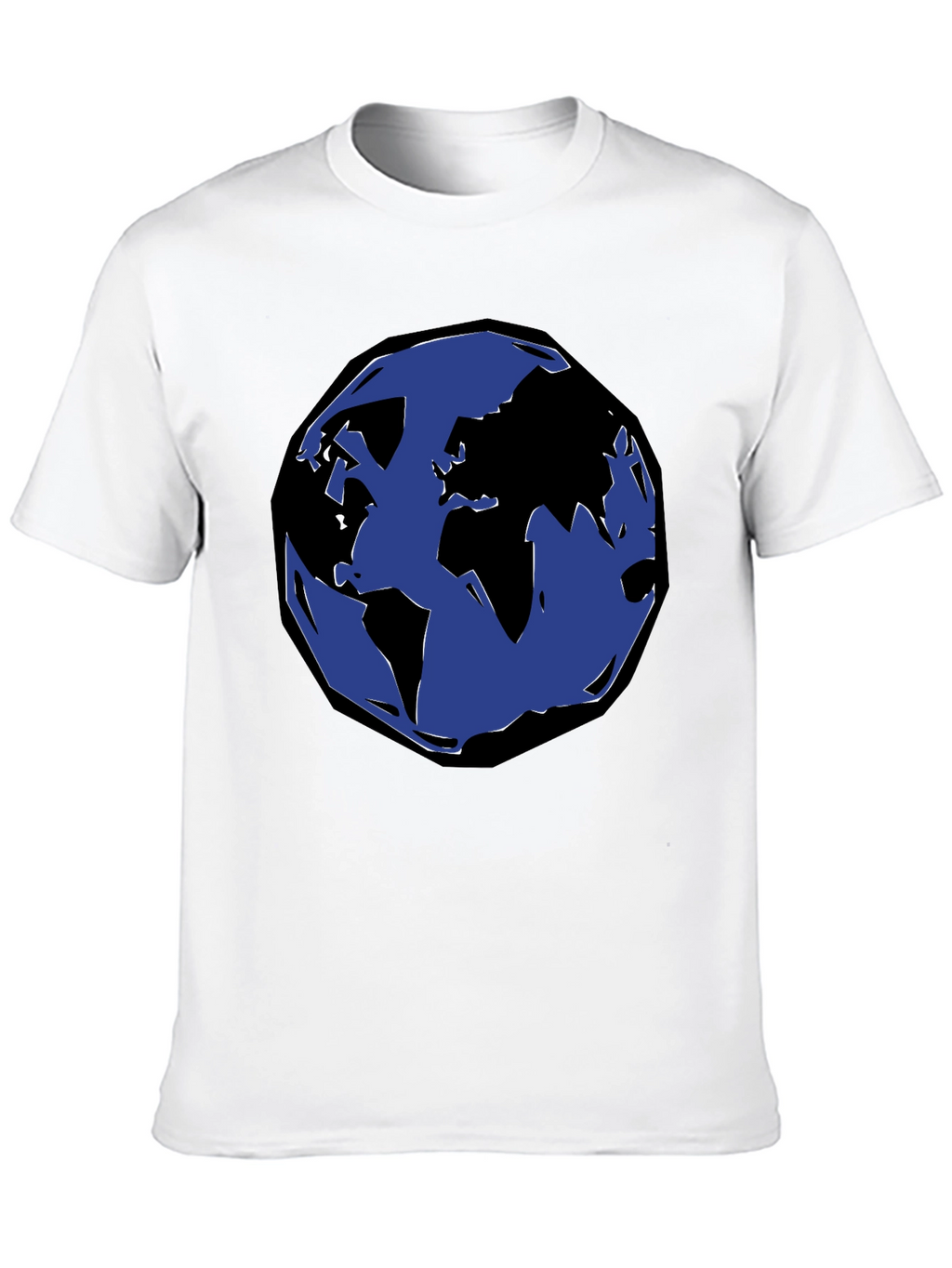 Earth Graphic Black T-Shirt