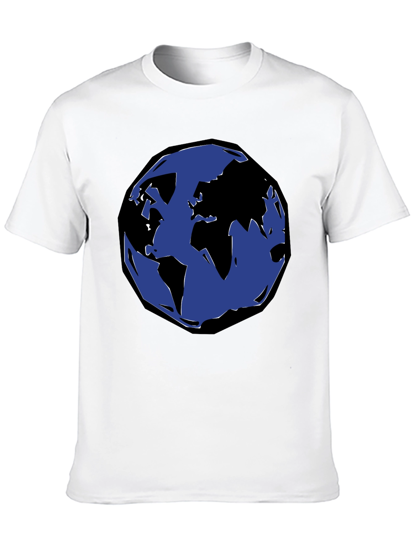 Earth Graphic Black T-Shirt
