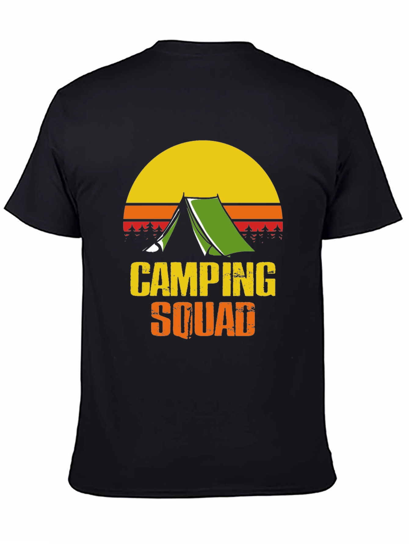 Camping Squad Graphic Tee - Outdoor Adventure T-Shirt