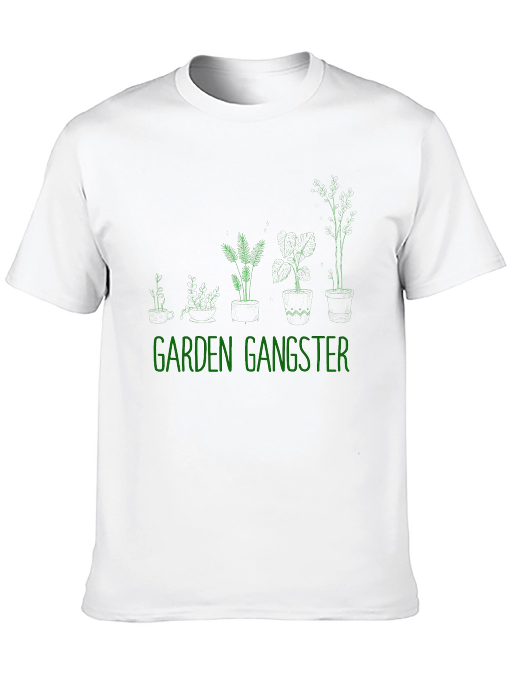 Garden Gangster Graphic Tee - Black