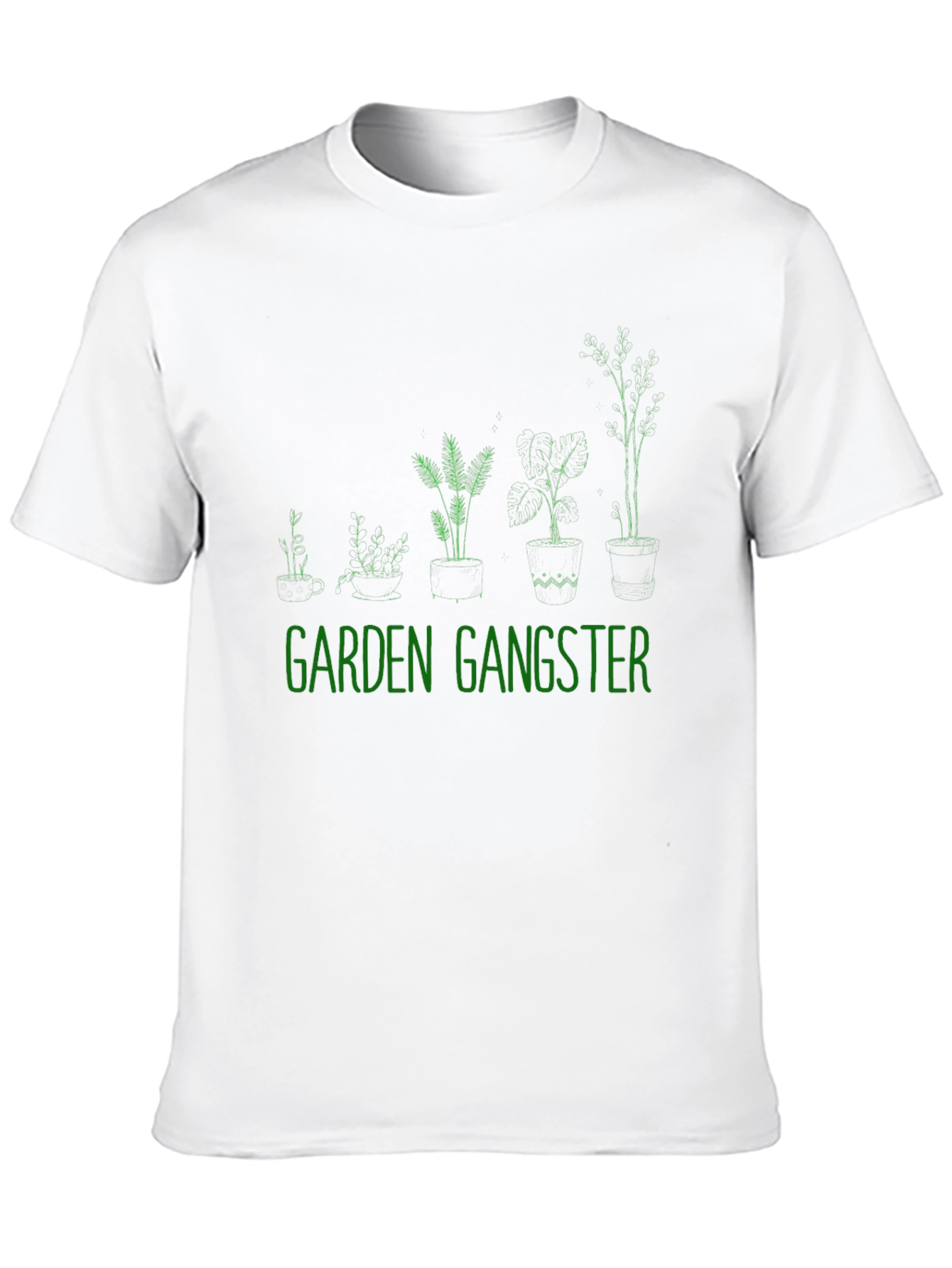 Garden Gangster Graphic Tee - Black