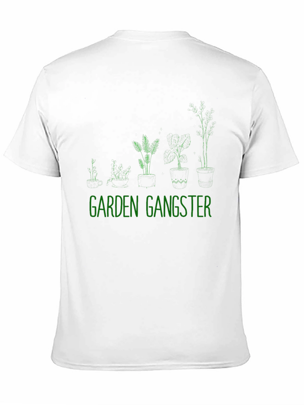 Garden Gangster Graphic Tee - Black